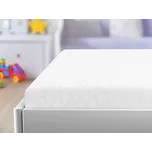 Froté prostěradlo do dětské postýlky bílé 70x140 cm