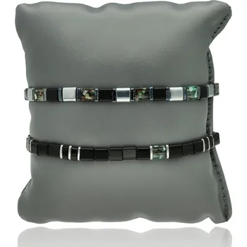 Náramek Yvon Set pánských náramků TILA zelená