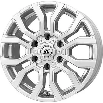 Alu kolo Alu disk Brock RC35 6.5x16, 6x120, 74.6, ET50 Kristallsilber (KS)