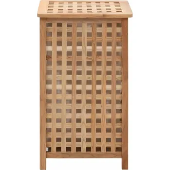 Koš na prádlo Koš na prádlo, 39 x 39 x 65 cm, masivní ořechové dřevo