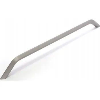 Nábytkové kování Nábytková úchytka reling šedá kartáčovaná 53,8 x 1,2 x 3,5 cm
