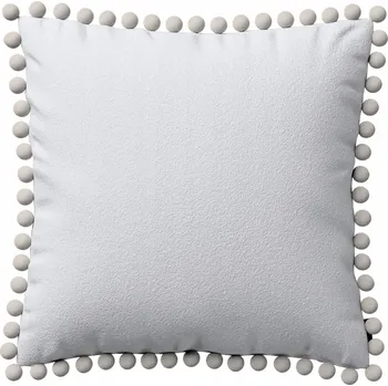 Polštář Dekoria Povlak na polštář Wera, bílý