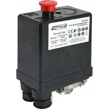 Příslušenství ke kompresoru TLAKOVÝ SPÍNAČ KOMPRESORU 230V 1/4 AWTOOLS