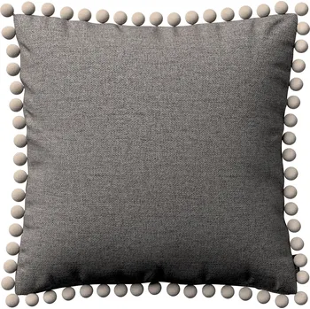 Povlak na polštářek Dekoria Povlak na polštář Wera grafit