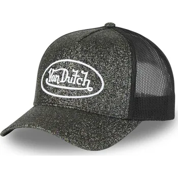 Kšiltovka Dámská kšiltovka Von Dutch Trucker Glitter black
