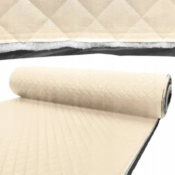 Čalounická látka KODURA PIKADOR voděodolná potahová látka BÉŽOVÁ kostka