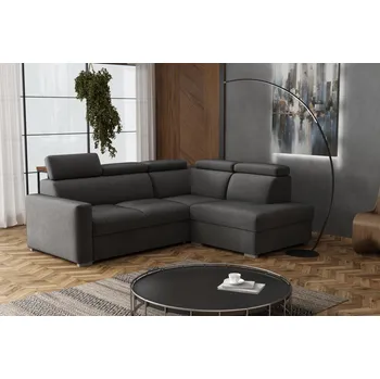 Sedací souprava Falco Sedací souprava Petrit II pravá Kronos šedá