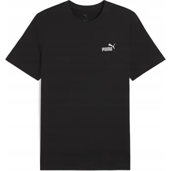 Pánské tričko Tričko tričko PUMA ESS Small No. 1 Logo Tee, černé vel. 4XL