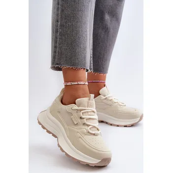 Dámské tenisky Dámské tenisky HI-POLY SYSTEM Big Star NN274A106 Barva: Béžová, Velikost: 38