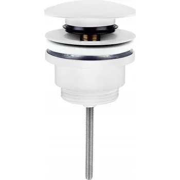INSTADRAIN KLIK-KLAK ZÁTKA DO UMYVADLA S PŘEPADEM I BEZ PŘEPADU, BÍLÁ