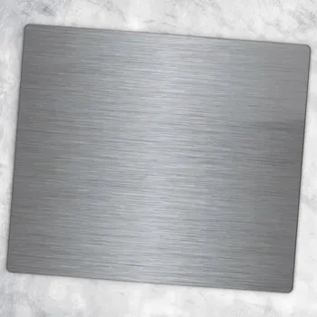 Kuchyňské prkénko Tvrzené Skleněné Kuchyňské Prkénko s Dekorativním Motivem Moderní Kov 60x52