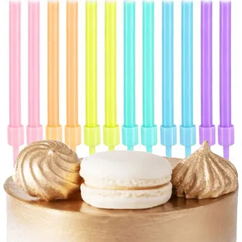 Vrták Narozeninové svíčky vícebarevné 12 ks