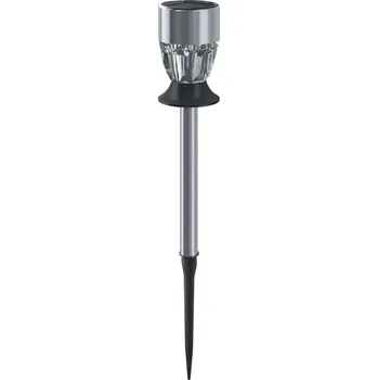 Venkovní osvětlení Aigostar - LED RGB Solární lampa LED/0,006W/1,2V 35,5 cm chrom IP44