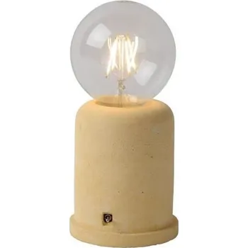 Lampička Lucide Lucide 34529/01/34 - Stolní lampa MABLE 1xE27/60W/230V žlutá + záruka 3 roky