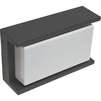 Venkovní osvětlení Venkovní nástěnné svítidlo ARAGO 1xE27/60W/230V antracit