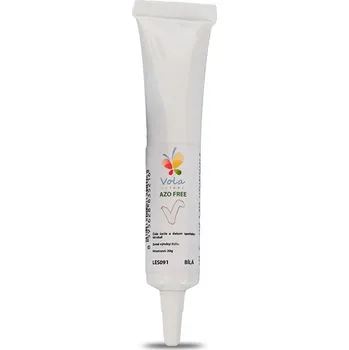 Potravinářské barvivo Gelová barva AF, bílá 20 g/tuba