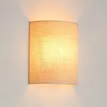Brilagi - Nástěnné svítidlo SEMI 1xE27/15W/230V pr. 20 cm krémová