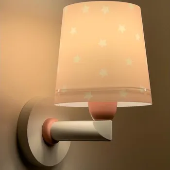 Dětské svítidlo Dalber 82219S - Dětské nástěnné svítidlo STAR LIGHT 1xE27/60W/230V růžová
