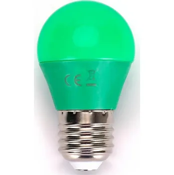 Žárovka LED Žárovka G45 E27/4W/230V zelená - Aigostar