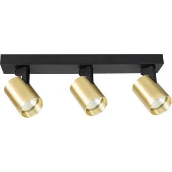 Bodové svítidlo Bodové svítidlo VOLF 3xGU10/10W/230V zlatá/černá
