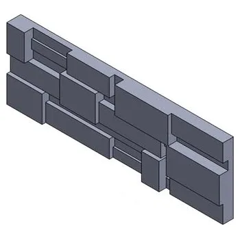 Obklad Obklady MAGICRETE VZOREK - Urban Nero