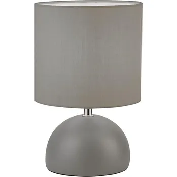 Lampička Searchlight EU700802 - Stolní lampa 1xE14/10W/230V šedá