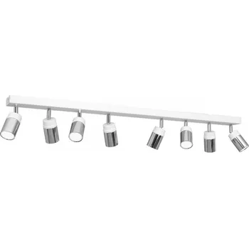 Bodové svítidlo Bodové svítidlo NEST 8xGU10/8W/230V bílá/chrom