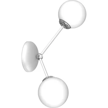 Nástěnné svítidlo Nástěnné svítidlo JOY 2xE14/40W/230V bílá/lesklý chrom