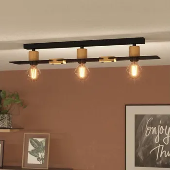 Eglo 43751 - Stropní svítidlo BRAMERTON 3xE27/40W/230V