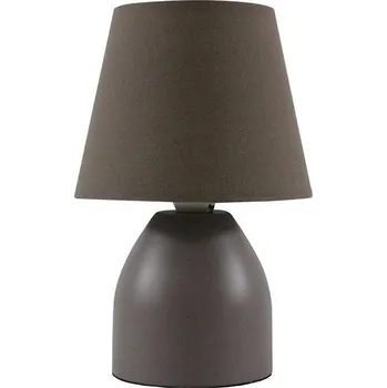 Lampička ONLI - Stolní lampa NANO 1xE14/6W/230V hnědá 19 cm