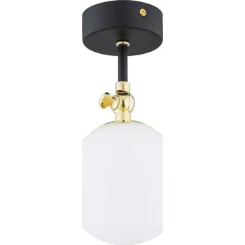 Koupelnové svítidlo Argon 4003 - Koupelnový přisazený lustr LATINA 1xE14/7W/230V IP44 černá/mosaz