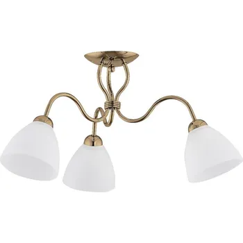 Přisazený lustr ARIEL 3xE27/15W/230V zlatá