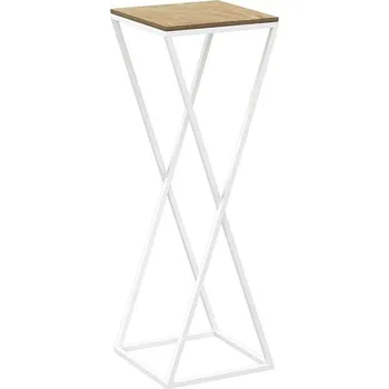 Stojan na květiny Stojan na květiny 70x24 cm bílá