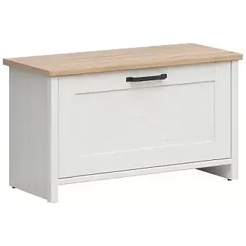 Předsíňová stěna Loksa botník SFK1D, borovice bílá anderson - SLEVA 3% s kodem radost25