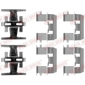 Přislušenství brzdového systému Sada příslušenství, obložení kotoučové brzdy Quick Brake 109-1208