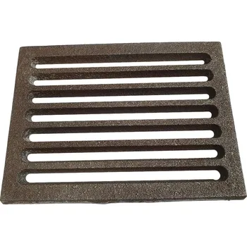 Rošt do krbu a kamen Rošt plochý litinový 160x220 mm