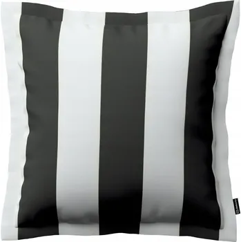 Povlak na dekorativní polštářek Dekoria Povlak na polštář Mona, černý