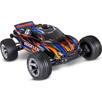 Traxxas Rustler BL-2s RTR 1:10 oranžový