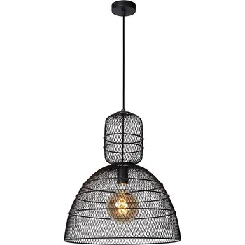 Lucide 78395/01/30 - Lustr na lanku GASSET 1xE27/60W/230V černá