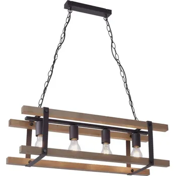 Leuchten Direkt 15684-79 - Lustr na řetězu EDITH 4xE27/60W/230V