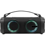 Nedis SPBB306BK - LED RGB Nabíjecí reproduktor 24W/3000 mAh IPX5
