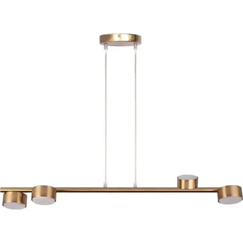 Lustr na lanku PUNTO 4xGX53/12W/230V zlatá