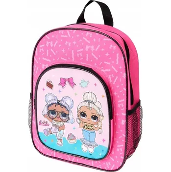 Batoh LOL Surprise Durabo s jednou přihrádkou pro dívky, odstíny růžové