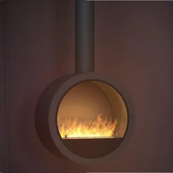 Biokrb InFire - Závěsný BIO krb pr. 70 cm 3kW černá