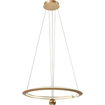 LED Lustr na lanku LED/45W/230V 3000K pr. 62 cm zlatá