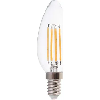 Žárovka LED Žárovka FILAMENT E14/4W/230V 6500K