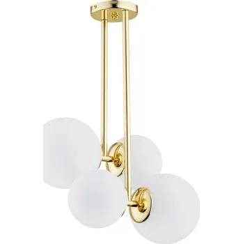 Argon 1743 - Lustr na tyči MORITZ 4xE27/15W/230V