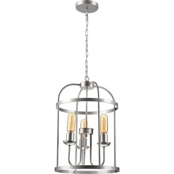 Lustr na řetězu CONSTANTINE 3xE27/60W/230V chrom