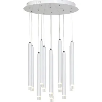 LED Lustr na lanku ALBA 12xLED/1W/230V bílá