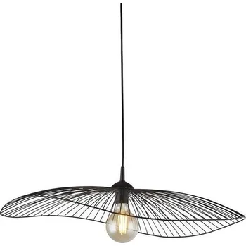 Searchlight 88550BK - Lustr na lanku WAVE 1xE27/60W/230V černá